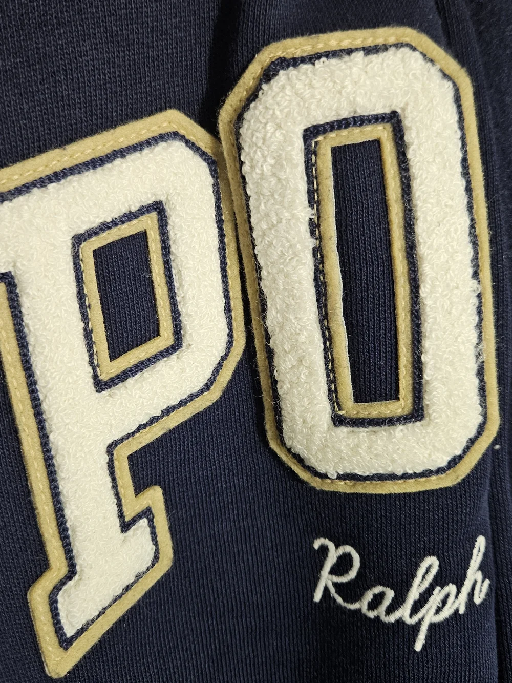 NWT Men's Polo Ralph Lauren Logo-Embroidered Full-Zip Hoodie in Navy Size XL